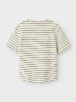 Lil' Atelier Denji ss løs top - FOREST FOG- T-Shirts & Toppe