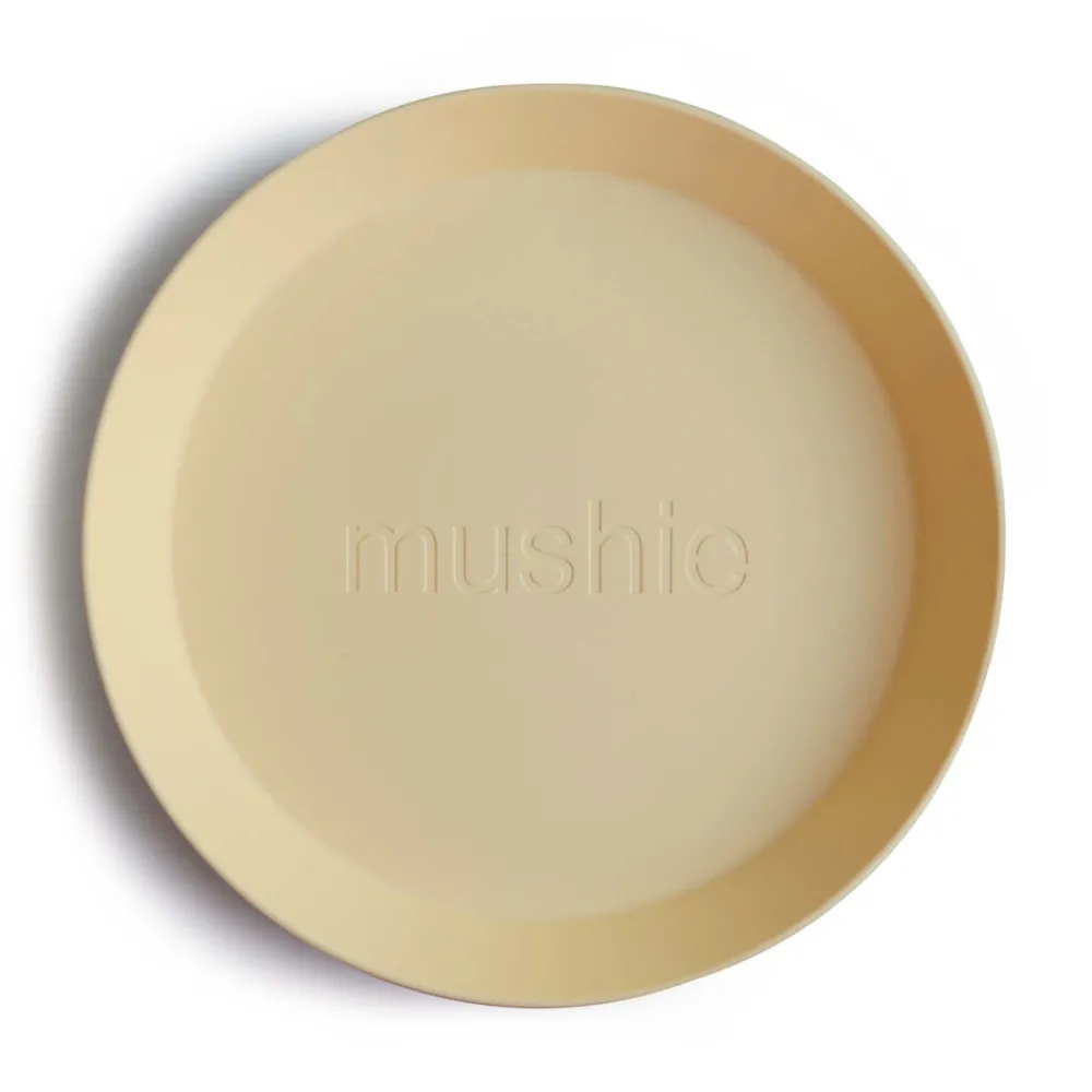 MUSHIE Dinner Plate Round Pale Daffodil- Service