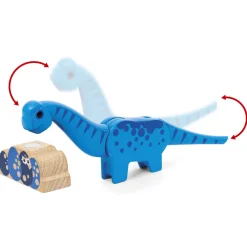 Brio Dinosaur Batteritog - FSC®- Togbaner & Tog