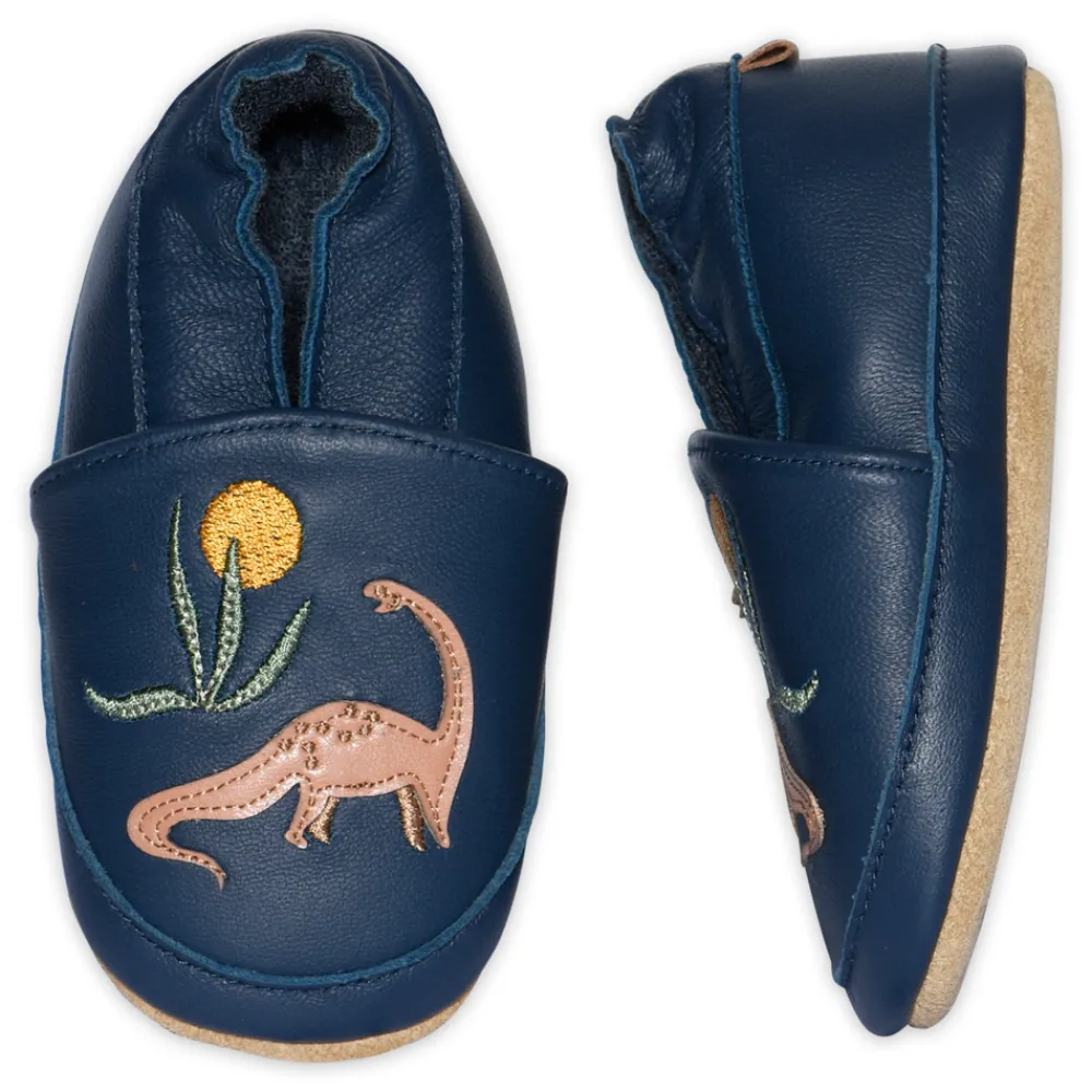 Melton Dinosaur læder hjemmesko - Navy Academy- Hjemmesko