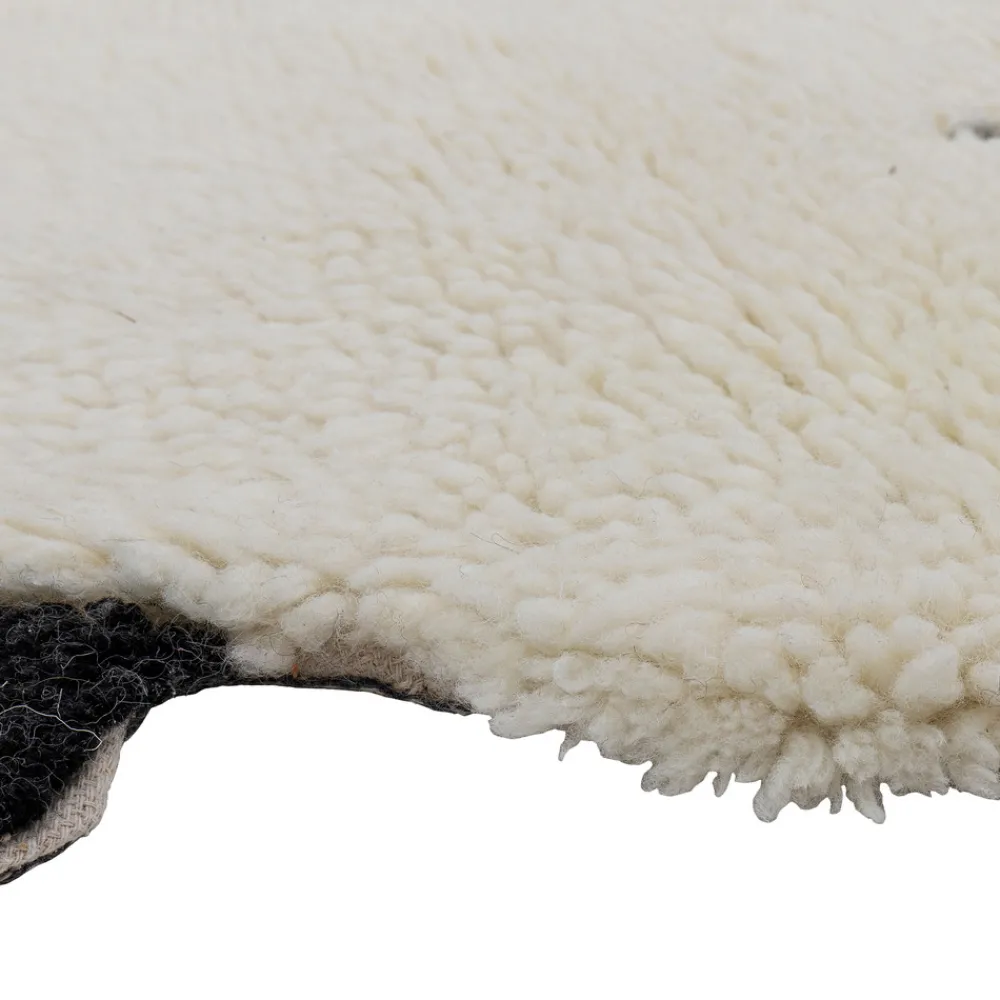 Bloomingvillemini Dolly Tæppe, Hvid, Uld-Børn Gulvtæpper