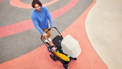 Bugaboo Donkey 5 mono complete - grey melange/graphite stel- Søskende/Tvillingevogne|Kombivogne Med Ergonomiske Sæder