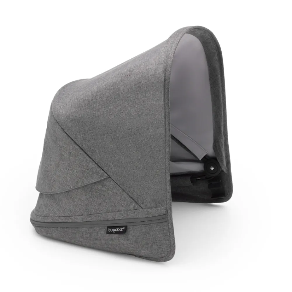 Bugaboo Donkey 5 sun canopy - grey melange- Solskærme & Kalecher