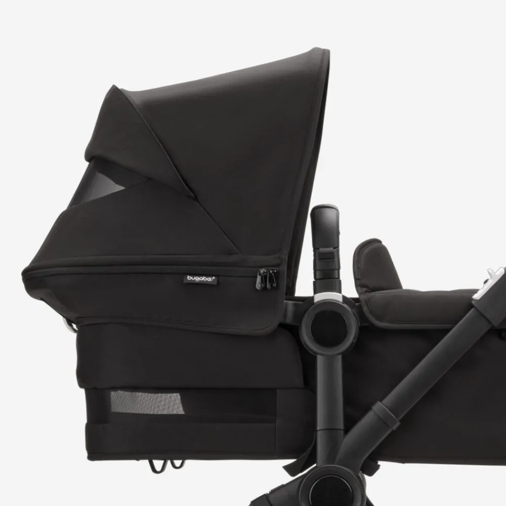 Bugaboo Donkey 5 Twin - midnight black- Søskende/Tvillingevogne