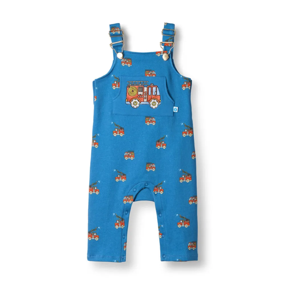 Småfolk Dorset Golden Smækbukser - Vivid blue- Smækbukser & Buksedragter