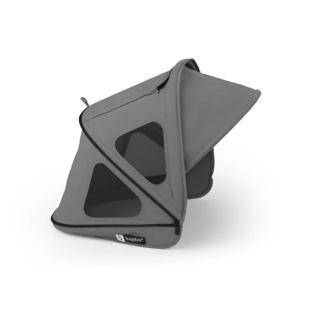 Bugaboo Dragonfly breezy sun canopy - moon grey- Solskærme & Kalecher
