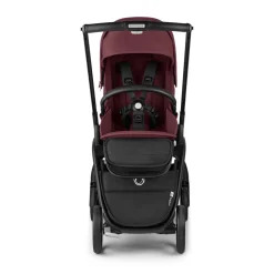 Bugaboo Dragonfly complete - black/dark cherry- Klapvogne Med Ergonomiske Sæder