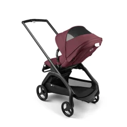 Bugaboo Dragonfly complete - black/dark cherry- Klapvogne Med Ergonomiske Sæder