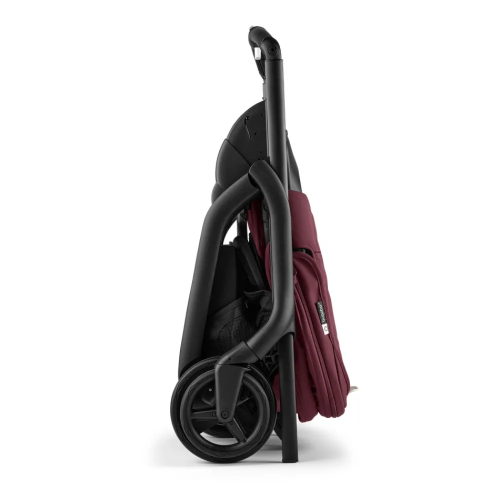 Bugaboo Dragonfly complete - black/dark cherry- Klapvogne Med Ergonomiske Sæder