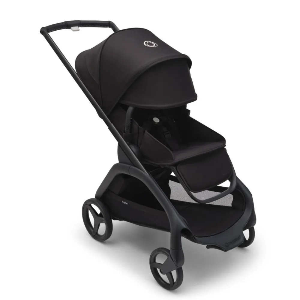 Bugaboo Dragonfly complete - black/midnight black- Klapvogne Med Ergonomiske Sæder
