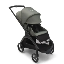 Bugaboo Dragonfly complete - black/forest green- Klapvogne Med Ergonomiske Sæder