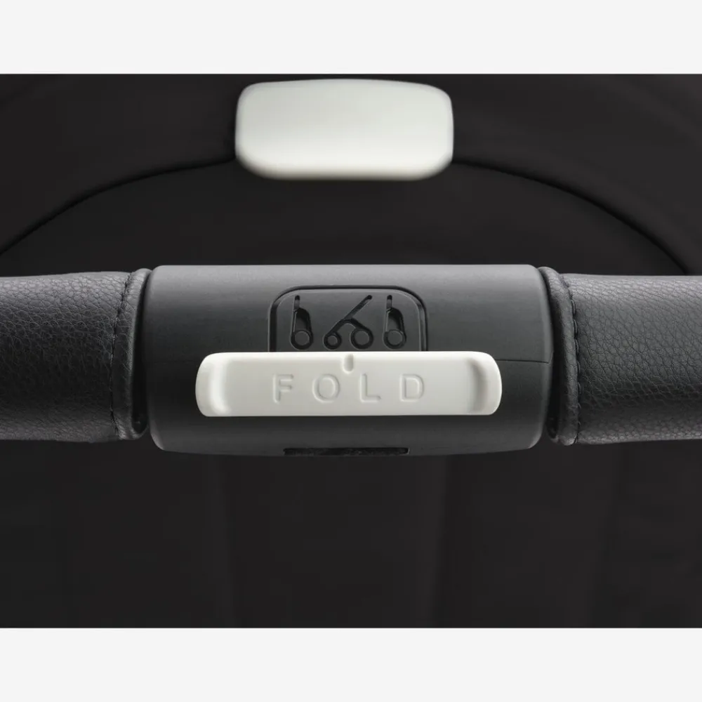 Bugaboo Dragonfly complete - black/forest green- Klapvogne Med Ergonomiske Sæder