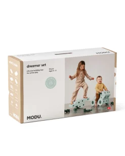MODU Dreamer Set Ocean Mint / Forest Green- Store Byggesæt|Tumlemøbler