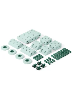 MODU Dreamer Set Ocean Mint / Forest Green- Store Byggesæt|Tumlemøbler
