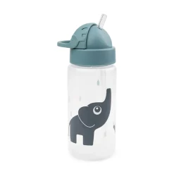 Done By Deer Drikkedunk m/ sugerør - elphee blå- Madkasser & Drikkedunke