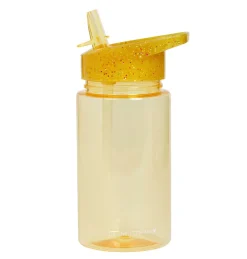 A Little Lovely Company Drikkedunk plast Glitter guld- Madkasser & Drikkedunke