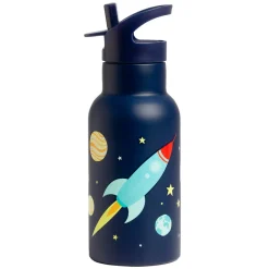 A Little Lovely Company Drikkedunk stål Space- Madkasser & Drikkedunke