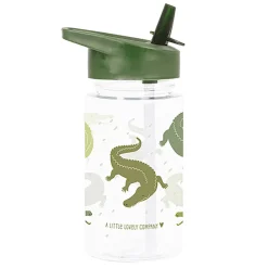 A Little Lovely Company Drink bottle: Crocodiles- Madkasser & Drikkedunke