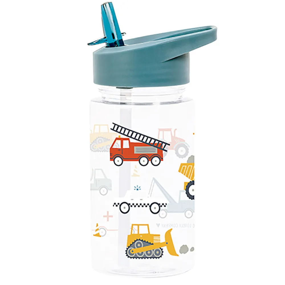 A Little Lovely Company Drink bottle: Vehicles- Madkasser & Drikkedunke