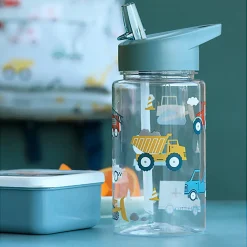 A Little Lovely Company Drink bottle: Vehicles- Madkasser & Drikkedunke