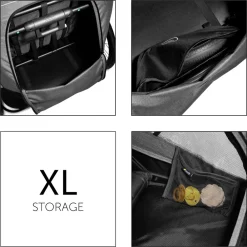 Hauck Dryk duo cykelanhænger - melange grey- Søskende/Tvillingevogne|Cykelvogne