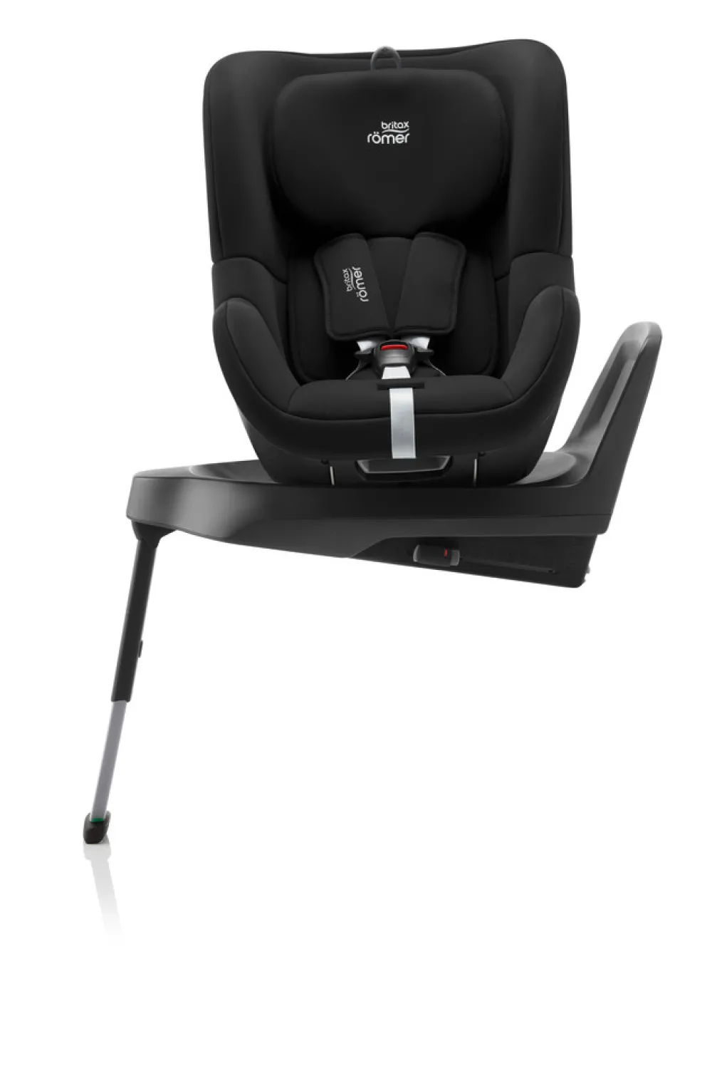 Britax Römer Dualfix M PLUS - space black- Autostole Med Integreret Baser|Autostole 61-105 Cm (3 Mdr.-4 År)