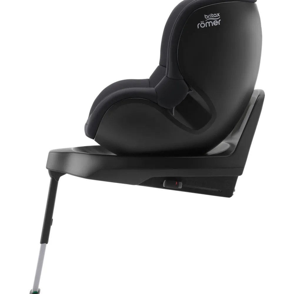 Britax Römer DUALFIX PLUS Midnight Grey- Autostole 40-125 Cm (0-6 År)
