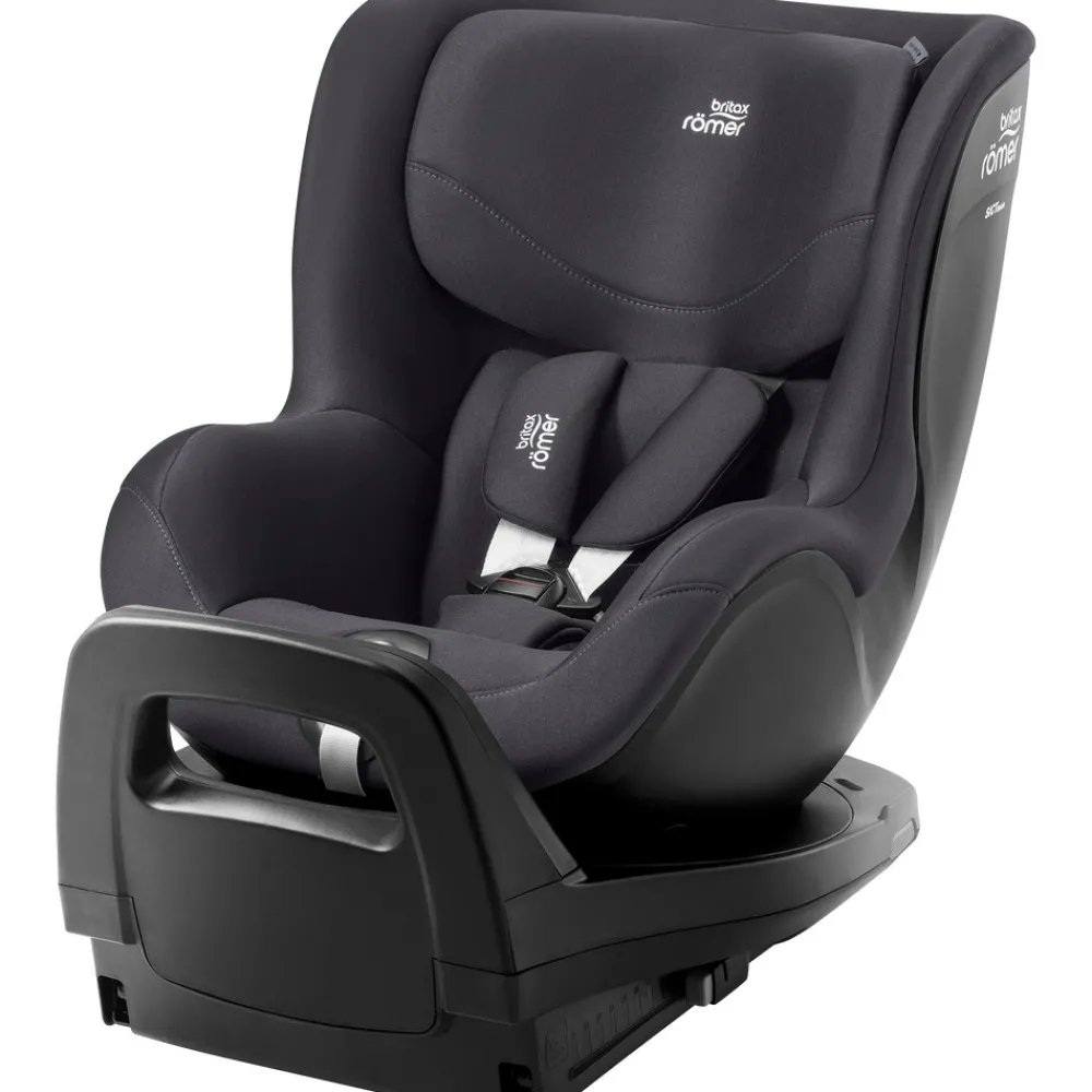 Britax Römer Dualfix Pro M Classic - Deep grey- Autostole Med Integreret Baser|Autostole 61-105 Cm (3 Mdr.-4 År)