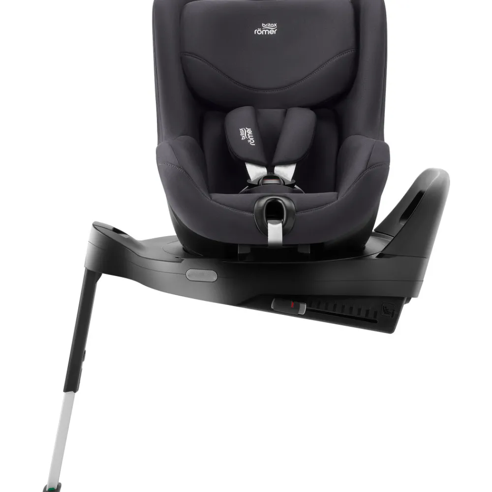 Britax Römer Dualfix Pro M Classic - Deep grey- Autostole Med Integreret Baser|Autostole 61-105 Cm (3 Mdr.-4 År)