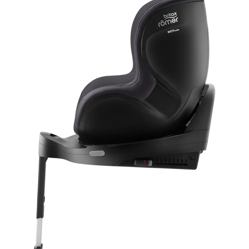 Britax Römer Dualfix Pro M Classic - Deep grey- Autostole Med Integreret Baser|Autostole 61-105 Cm (3 Mdr.-4 År)