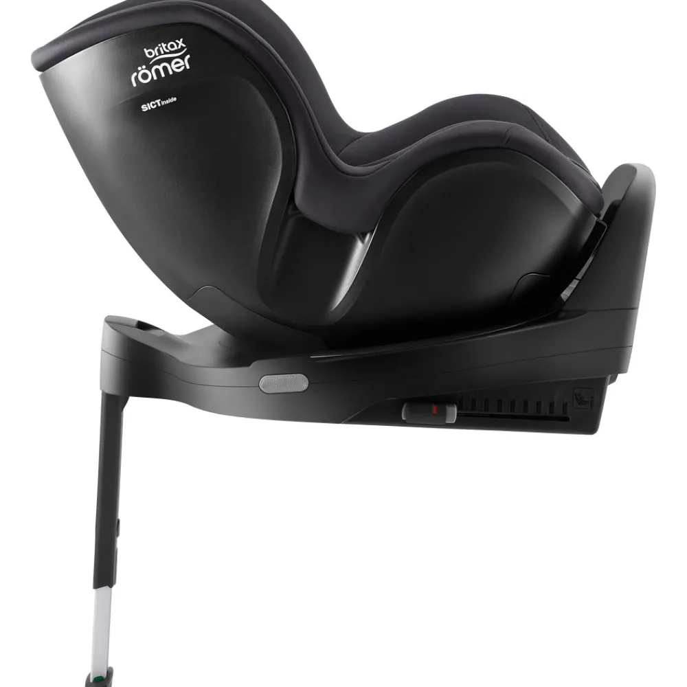 Britax Römer Dualfix Pro M Classic - Deep grey- Autostole Med Integreret Baser|Autostole 61-105 Cm (3 Mdr.-4 År)