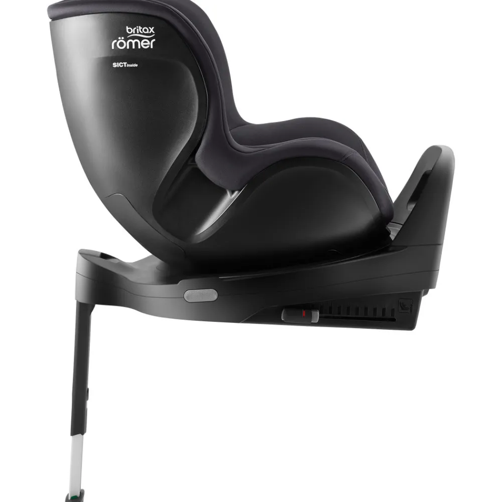 Britax Römer Dualfix Pro M Classic - Deep grey- Autostole Med Integreret Baser|Autostole 61-105 Cm (3 Mdr.-4 År)