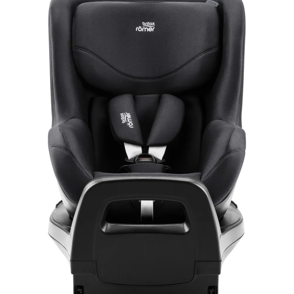Britax Römer Dualfix Pro M Classic - Deep Black- Autostole Med Integreret Baser|Autostole 61-105 Cm (3 Mdr.-4 År)