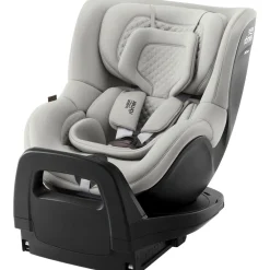Britax Römer Dualfix Pro M Lux - Linen grey- Autostole Med Integreret Baser|Autostole 61-105 Cm (3 Mdr.-4 År)