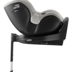 Britax Römer Dualfix Pro M Lux - Linen grey- Autostole Med Integreret Baser|Autostole 61-105 Cm (3 Mdr.-4 År)