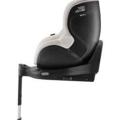 Britax Römer Dualfix Pro M Lux - Soft Taupe- Autostole Med Integreret Baser|Autostole 61-105 Cm (3 Mdr.-4 År)