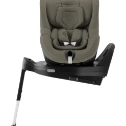Britax Römer Dualfix Pro M Lux - Urban olive- Autostole Med Integreret Baser|Autostole 61-105 Cm (3 Mdr.-4 År)