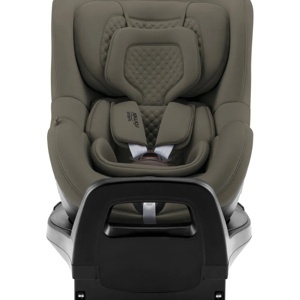 Britax Römer Dualfix Pro M Lux - Urban olive- Autostole Med Integreret Baser|Autostole 61-105 Cm (3 Mdr.-4 År)