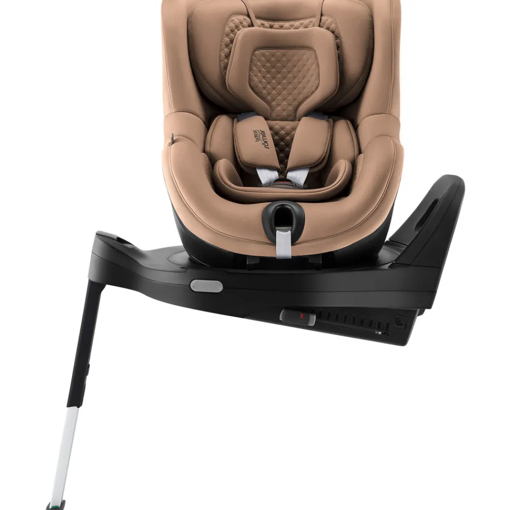 Britax Römer Dualfix Pro M Lux - Warm caramel- Autostole Med Integreret Baser|Autostole 61-105 Cm (3 Mdr.-4 År)