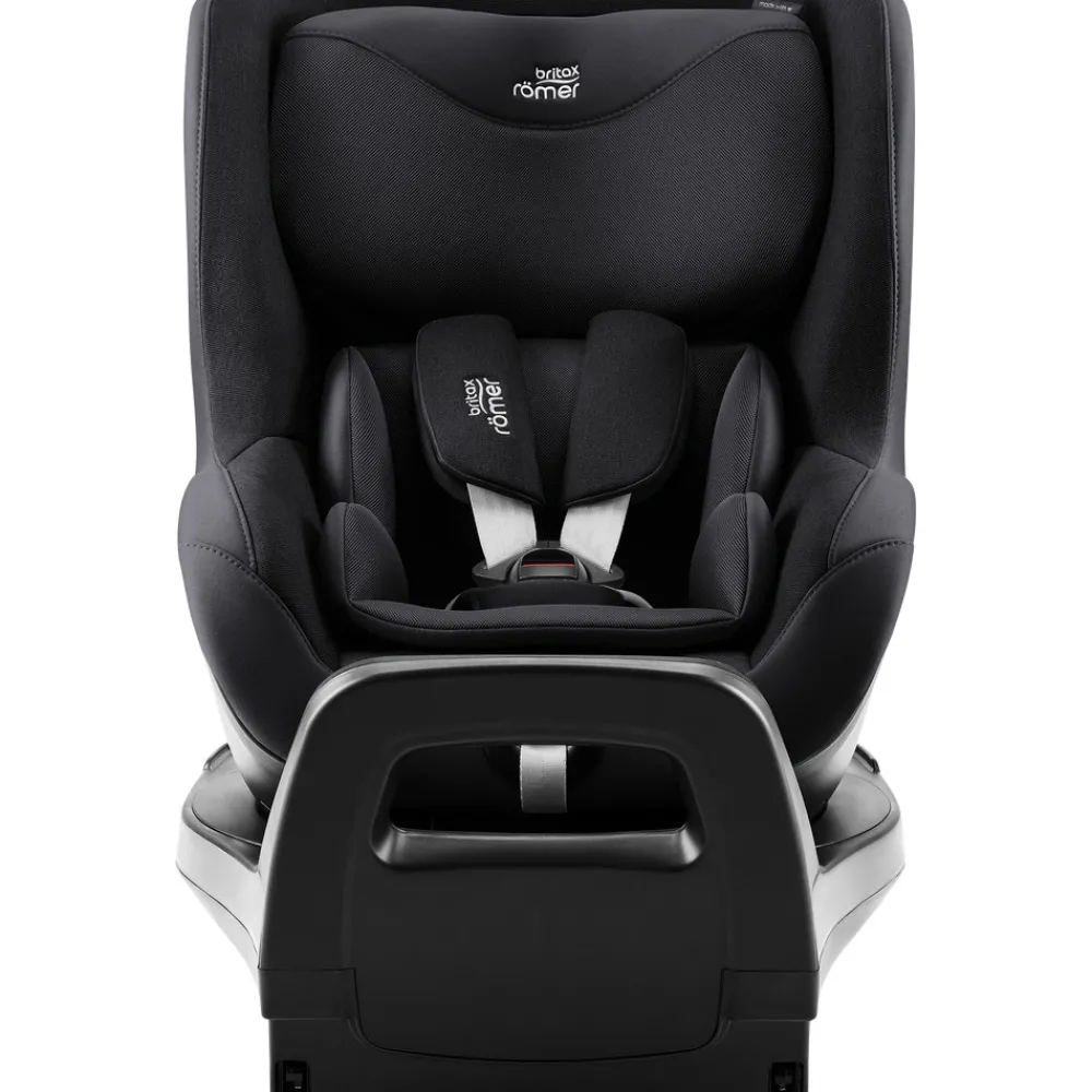 Britax Römer Dualfix Pro M Style - Carbon Black- Autostole Med Integreret Baser|Autostole 61-105 Cm (3 Mdr.-4 År)