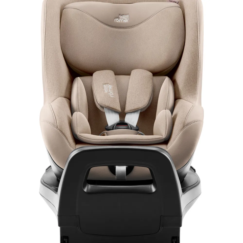 Britax Römer Dualfix Pro M Style - Teak- Autostole Med Integreret Baser|Autostole 61-105 Cm (3 Mdr.-4 År)
