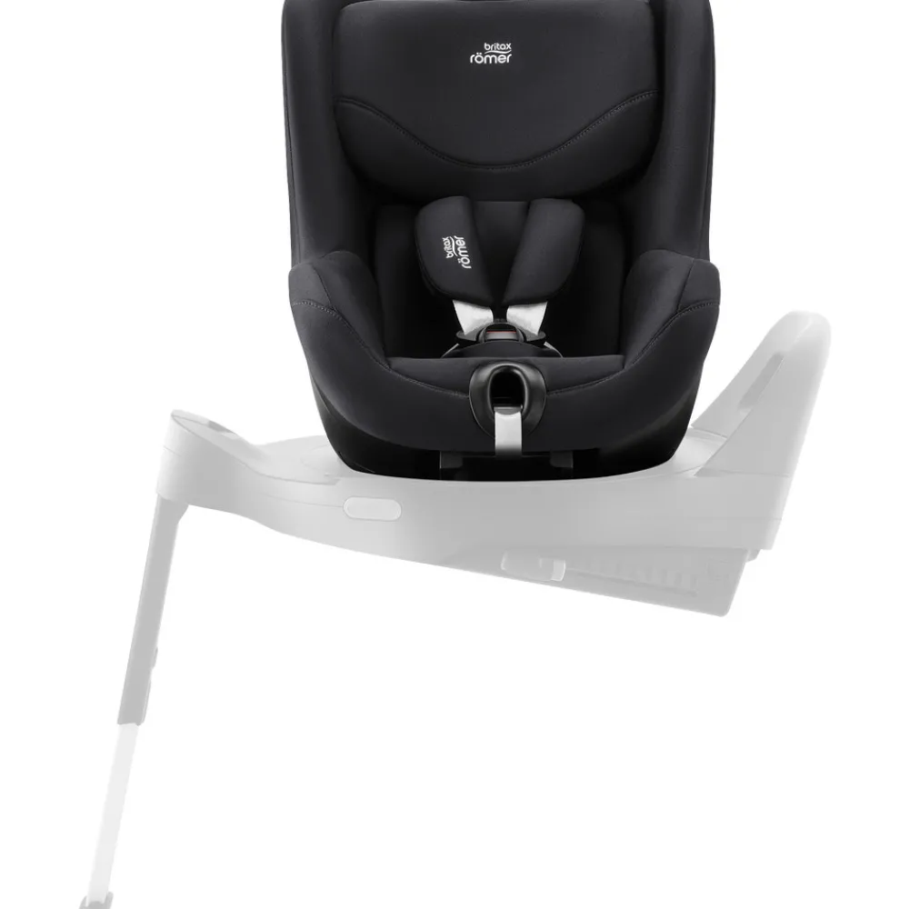 Britax Römer Dualfix 5Z Classic - Deep Black- Autostole 61-105 Cm (3 Mdr.-4 År)