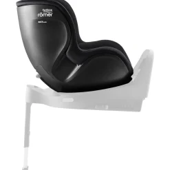 Britax Römer Dualfix 5Z Classic - Deep Black- Autostole 61-105 Cm (3 Mdr.-4 År)