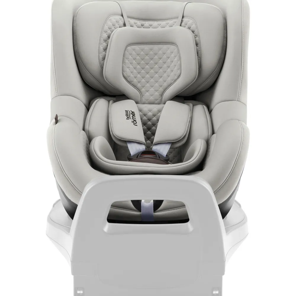 Britax Römer Dualfix 5Z Lux - Linen Grey- Autostole 61-105 Cm (3 Mdr.-4 År)