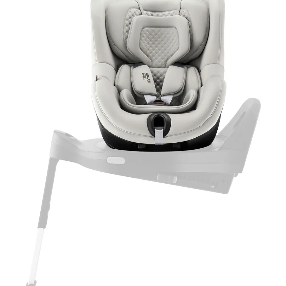 Britax Römer Dualfix 5Z Lux - Linen Grey- Autostole 61-105 Cm (3 Mdr.-4 År)