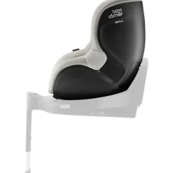 Britax Römer Dualfix 5Z Lux - Linen Grey- Autostole 61-105 Cm (3 Mdr.-4 År)