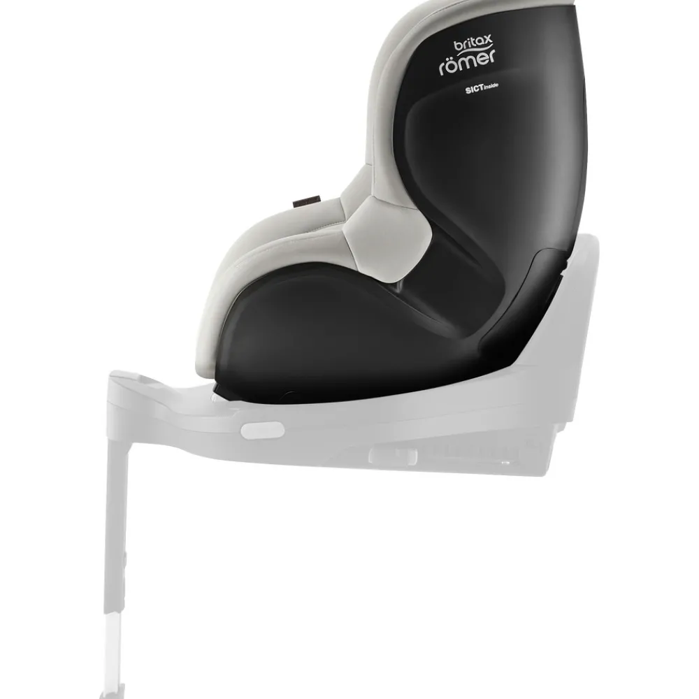 Britax Römer Dualfix 5Z Lux - Linen Grey- Autostole 61-105 Cm (3 Mdr.-4 År)