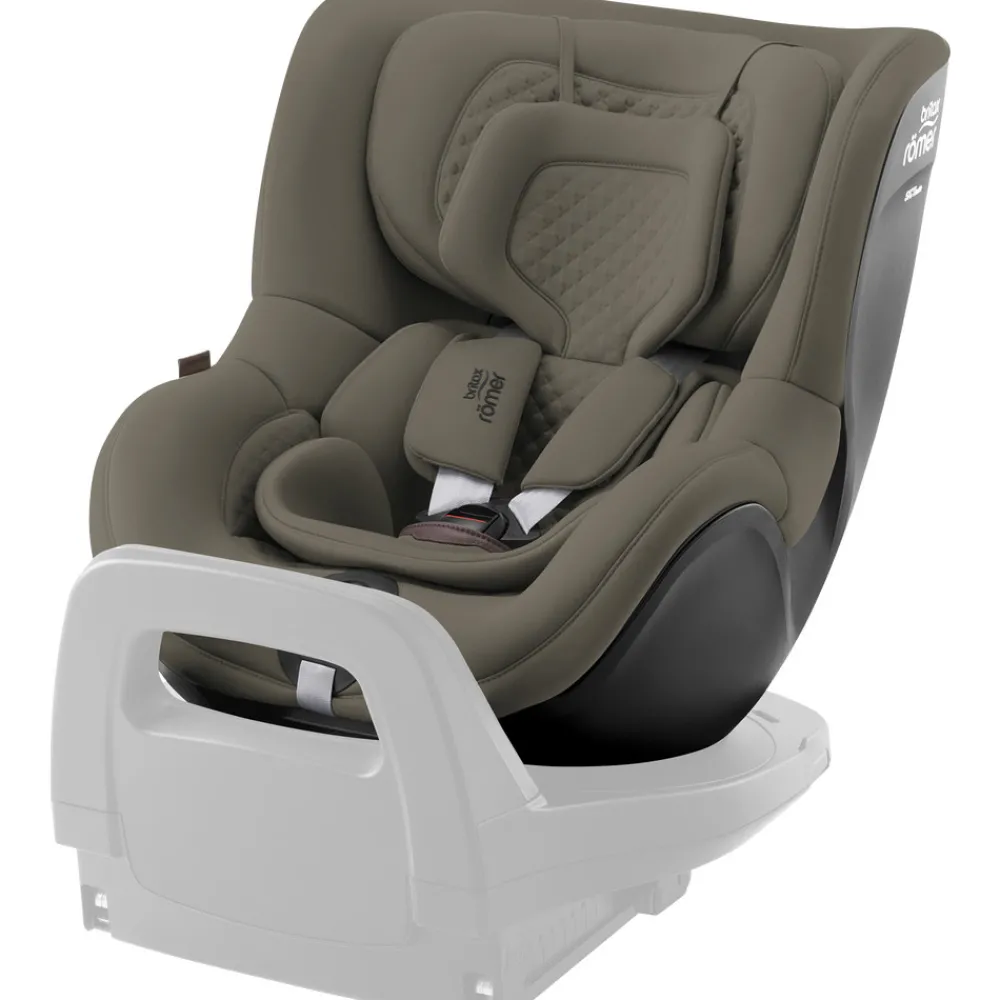 Britax Römer Dualfix 5Z Lux - Urban Olive- Autostole 61-105 Cm (3 Mdr.-4 År)