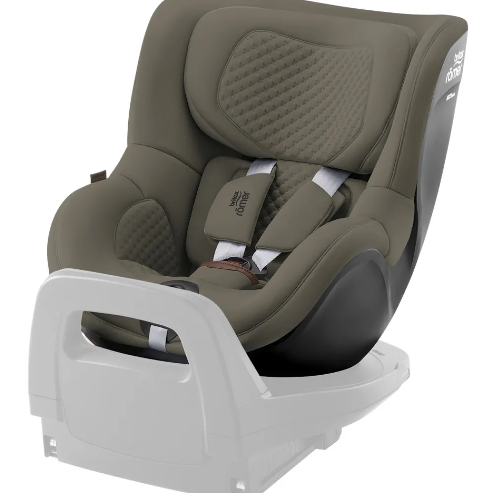 Britax Römer Dualfix 5Z Lux - Urban Olive- Autostole 61-105 Cm (3 Mdr.-4 År)