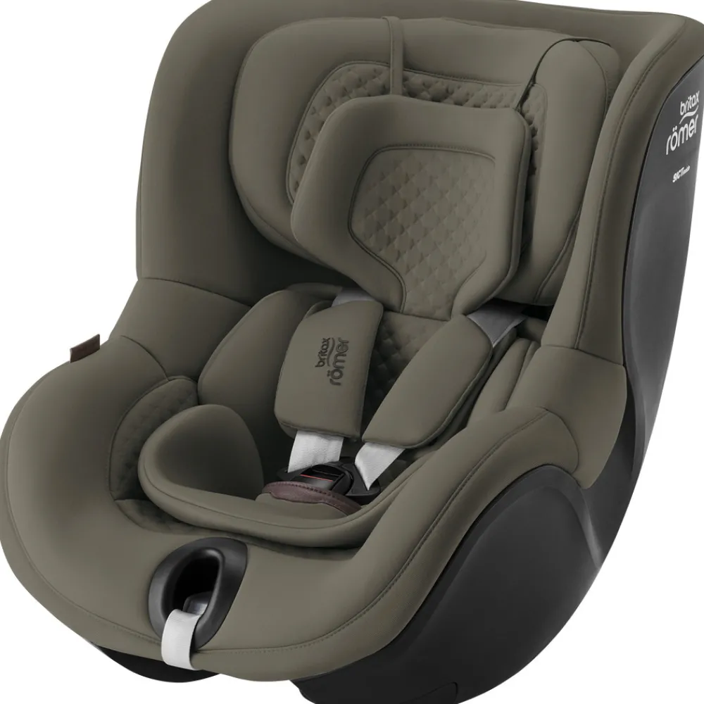 Britax Römer Dualfix 5Z Lux - Urban Olive- Autostole 61-105 Cm (3 Mdr.-4 År)